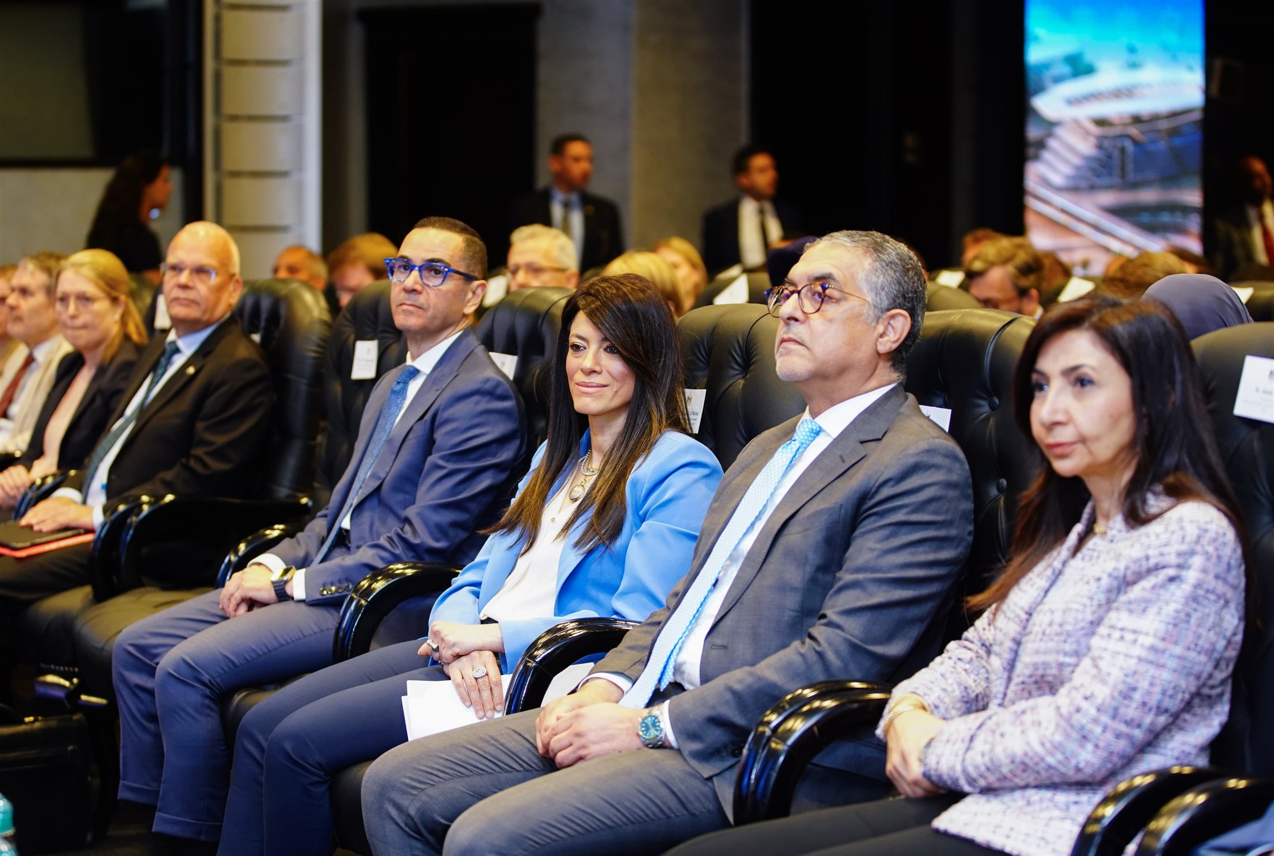 المشاط تشارك في منتدى الأعمال المصري السويدي