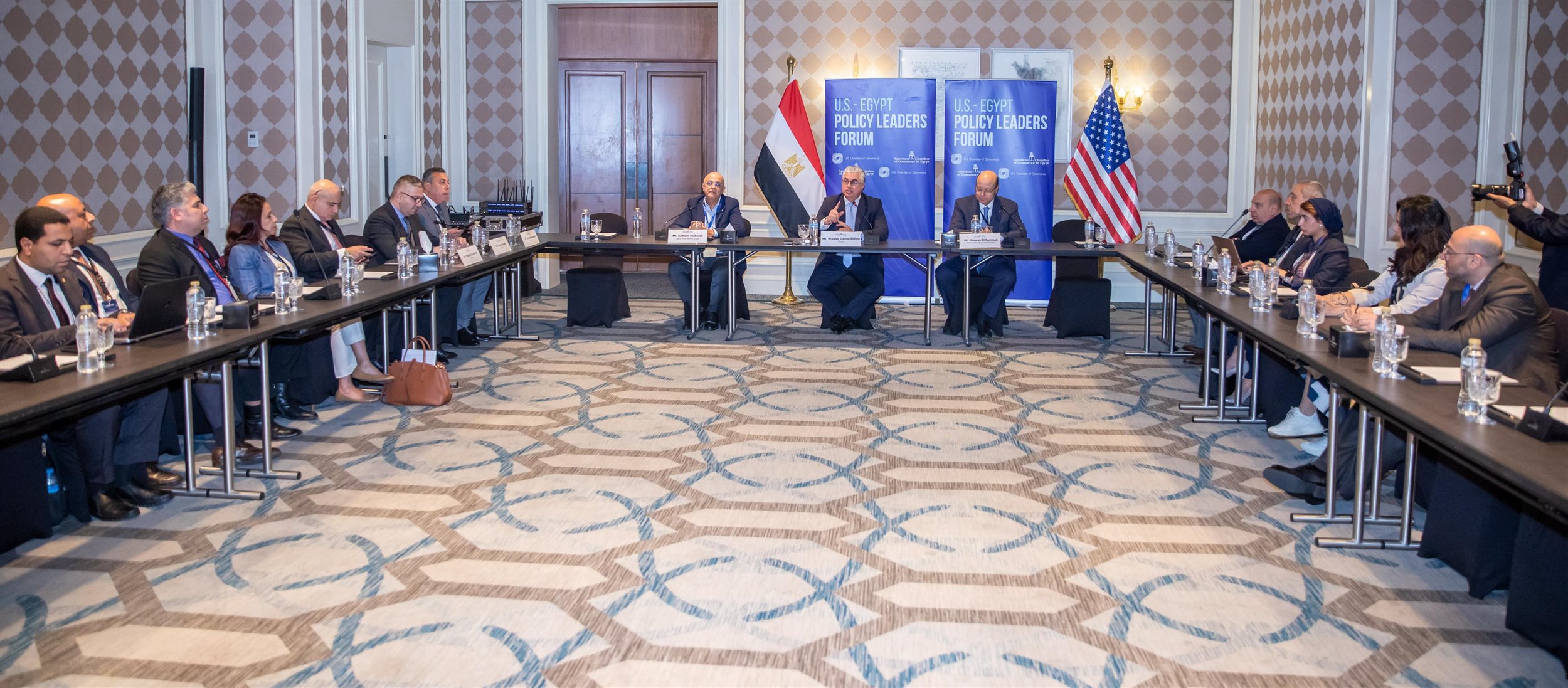 فعاليات منتدى الاقتصاد المصري الأمريكي