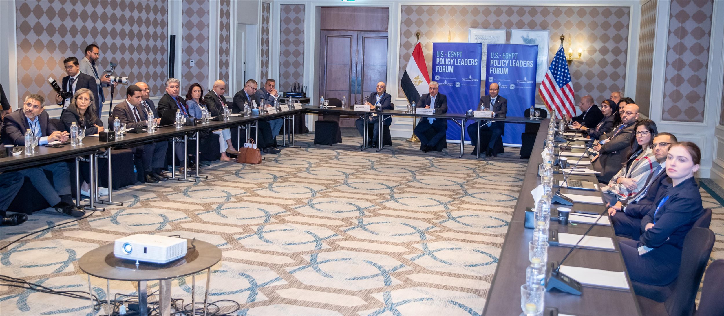 فعاليات منتدى الاقتصاد المصري الأمريكي