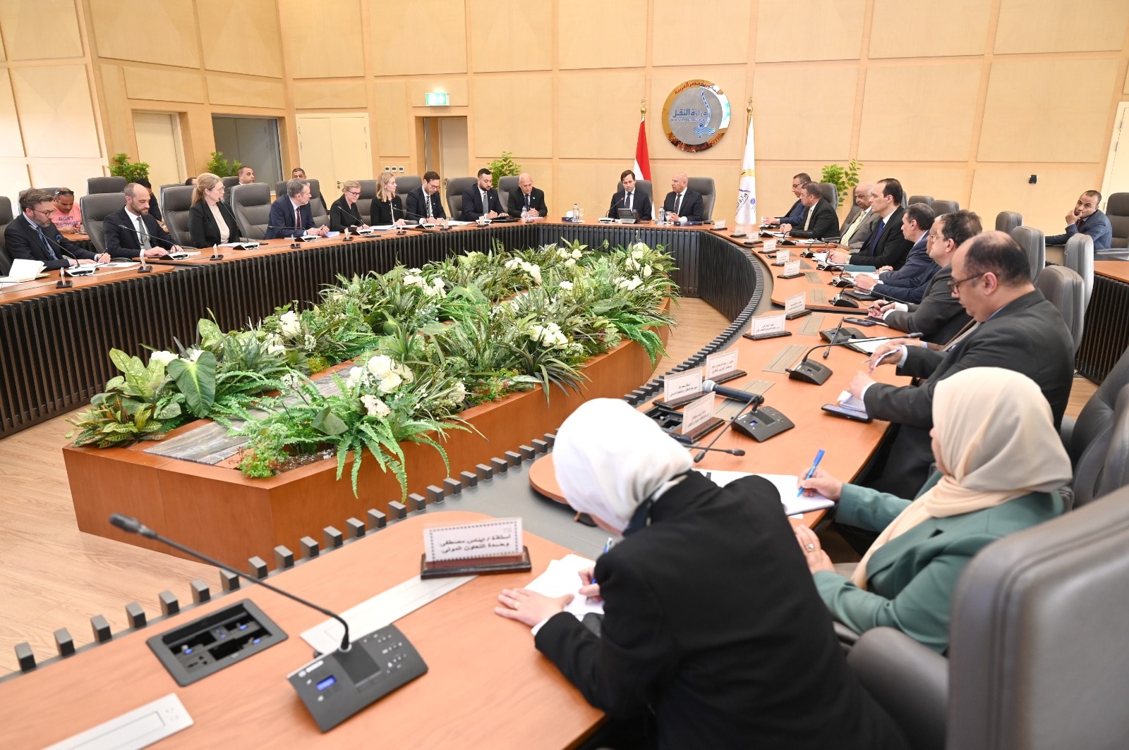 كامل الوزير يلتقي وزير التجارة الخارجية السويدي