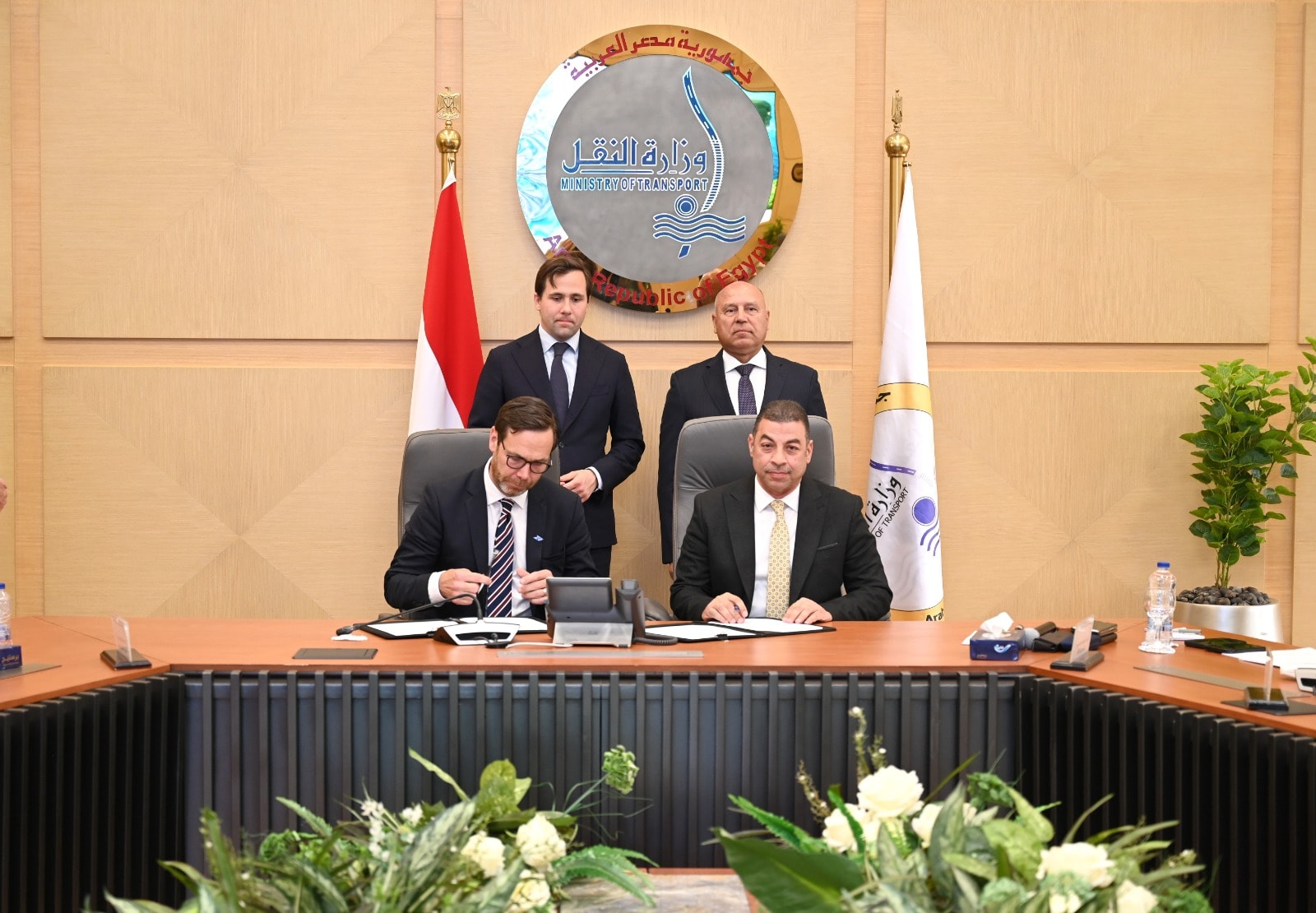 كامل الوزير يلتقي وزير التجارة الخارجية السويدي