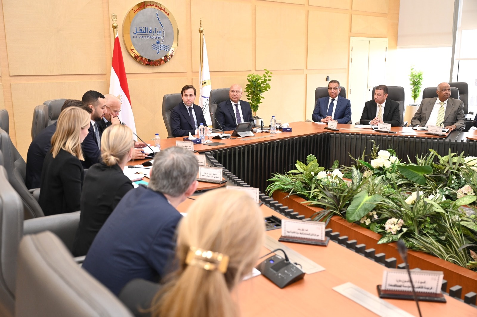 كامل الوزير يلتقي وزير التجارة الخارجية السويدي