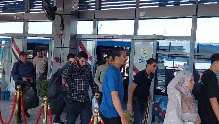 بدء التشغيل التجريبي بالركاب من مشروع الأتوبيس الترددي