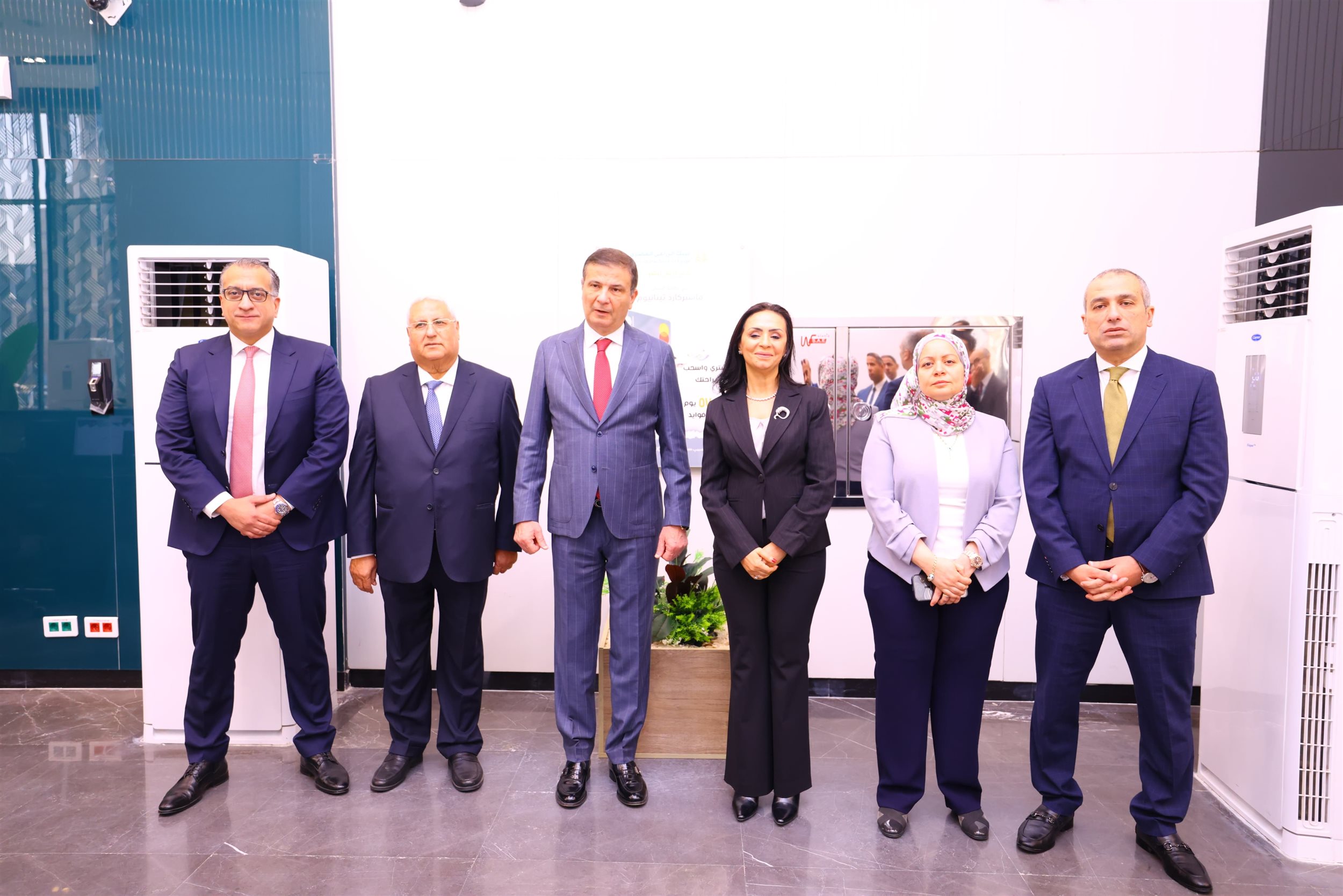 وزيرا التضامن الاجتماعي والزراعة يتفقدان مقر البنك الزراعي المصري