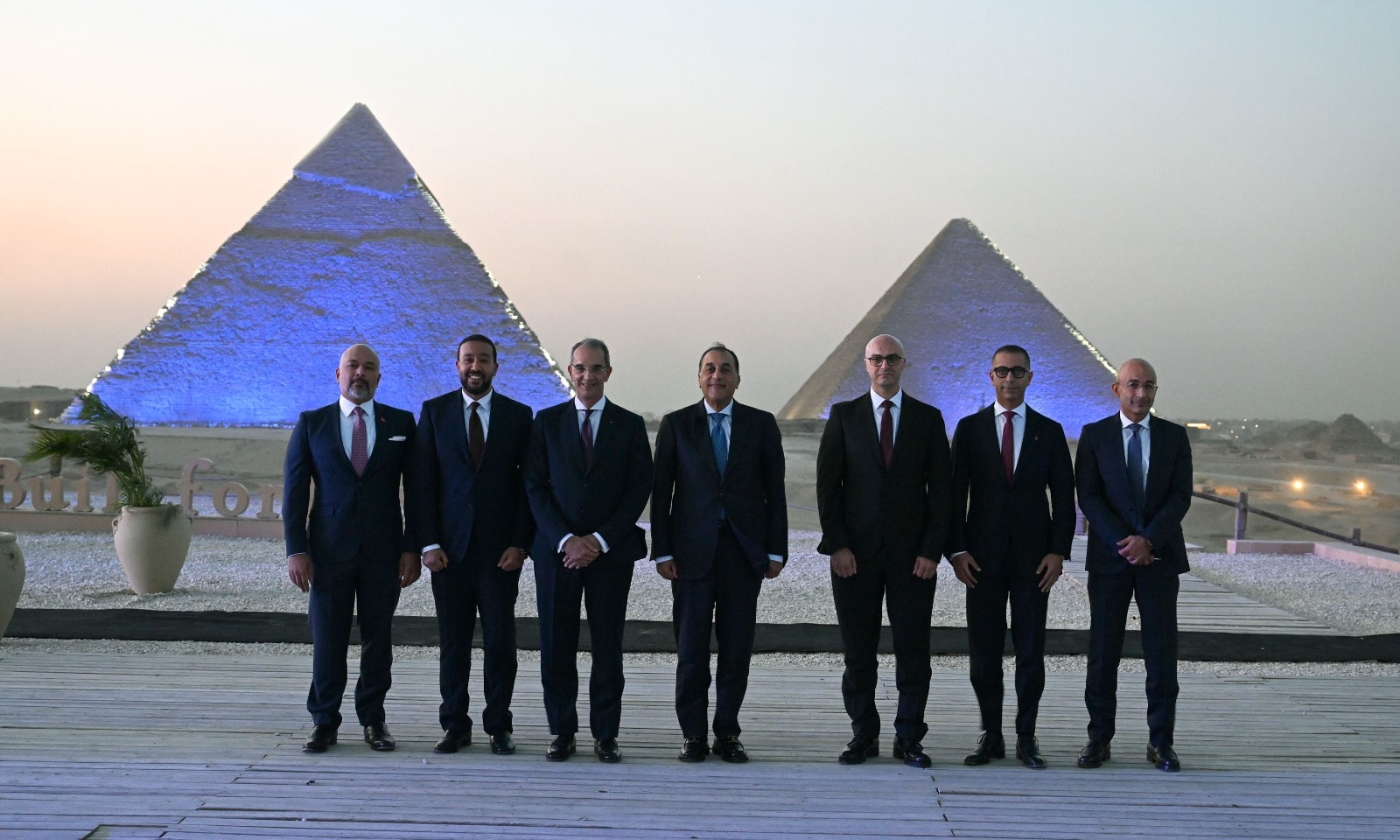 حفل إطلاق خدمات الجيل الخامس للهاتف المحمول في مصر