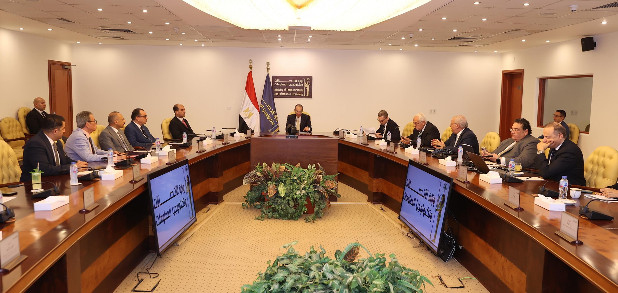 وزير الاتصالات يشهد اتفاقية تعاون بين إيتيدا وجامعة العريش
