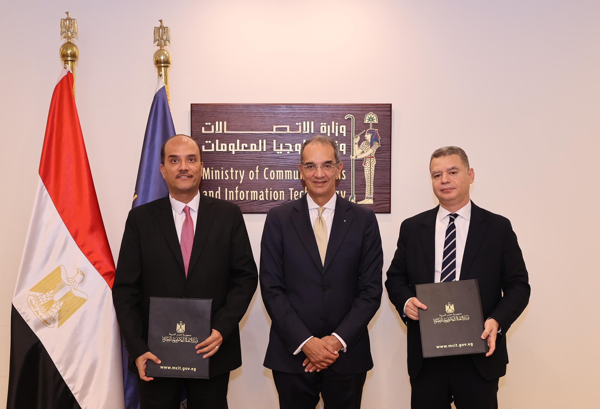 وزير الاتصالات يشهد اتفاقية تعاون بين إيتيدا وجامعة العريش