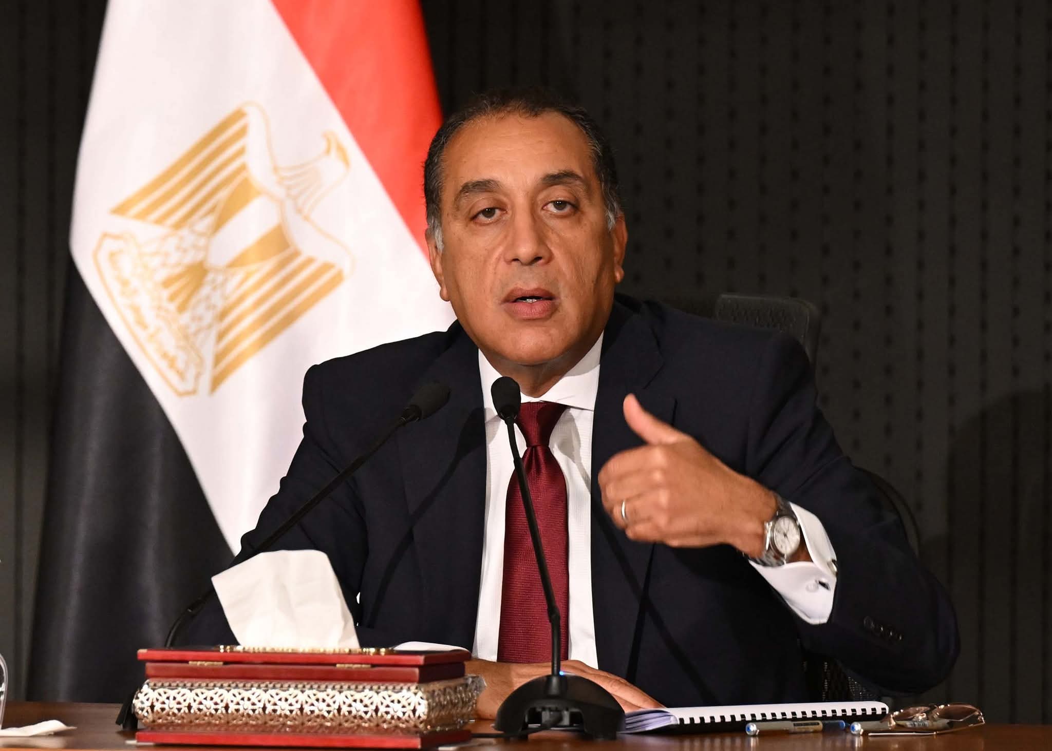 المؤتمر الصحفي الأسبوعي لرئيس الوزراء