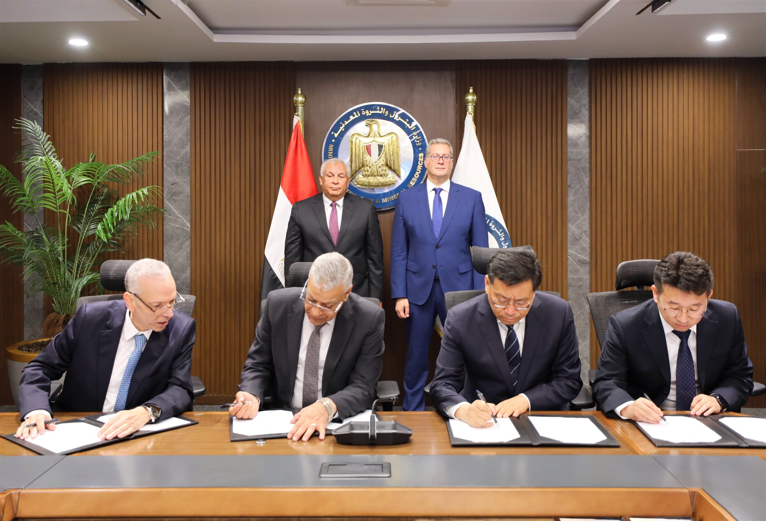 توقيع تعاون لبدء تنفيذ المجمع الصناعي لإنتاج حامض الفسفوريك