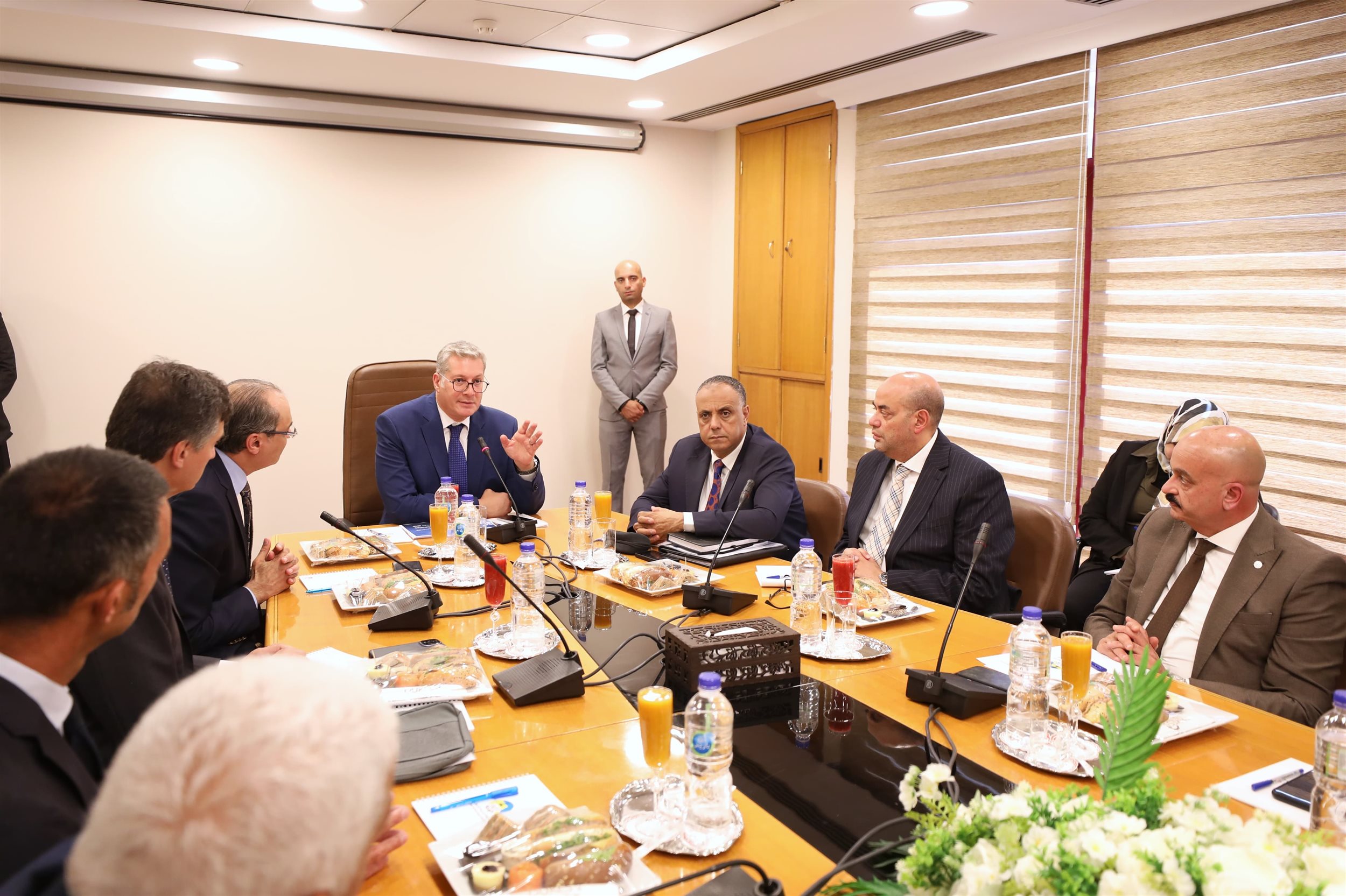 وزير البترول في زيارة إلى مقر شركة عجيبة للبترول