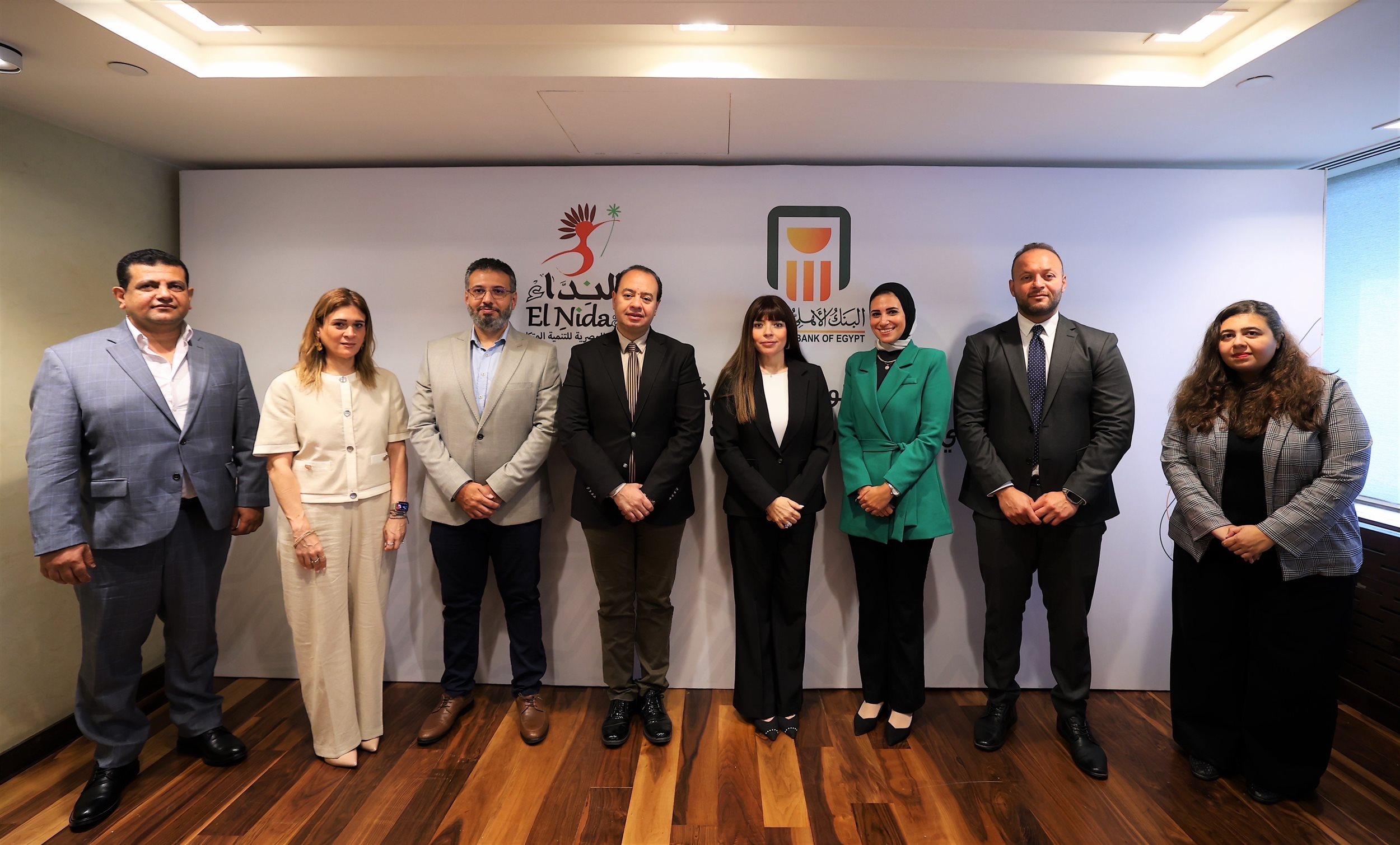 البنك الأهلي المصري يوقع بروتوكول تعاون مع المؤسسة المصرية
