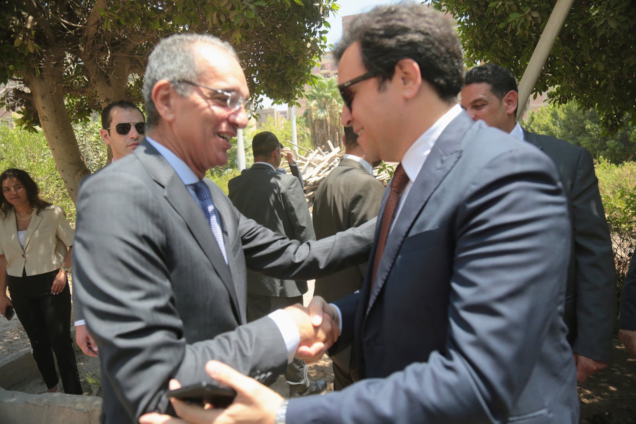 وزيرا الثقافة والاتصالات يتفقدان متحف الأمير وحيد سليم