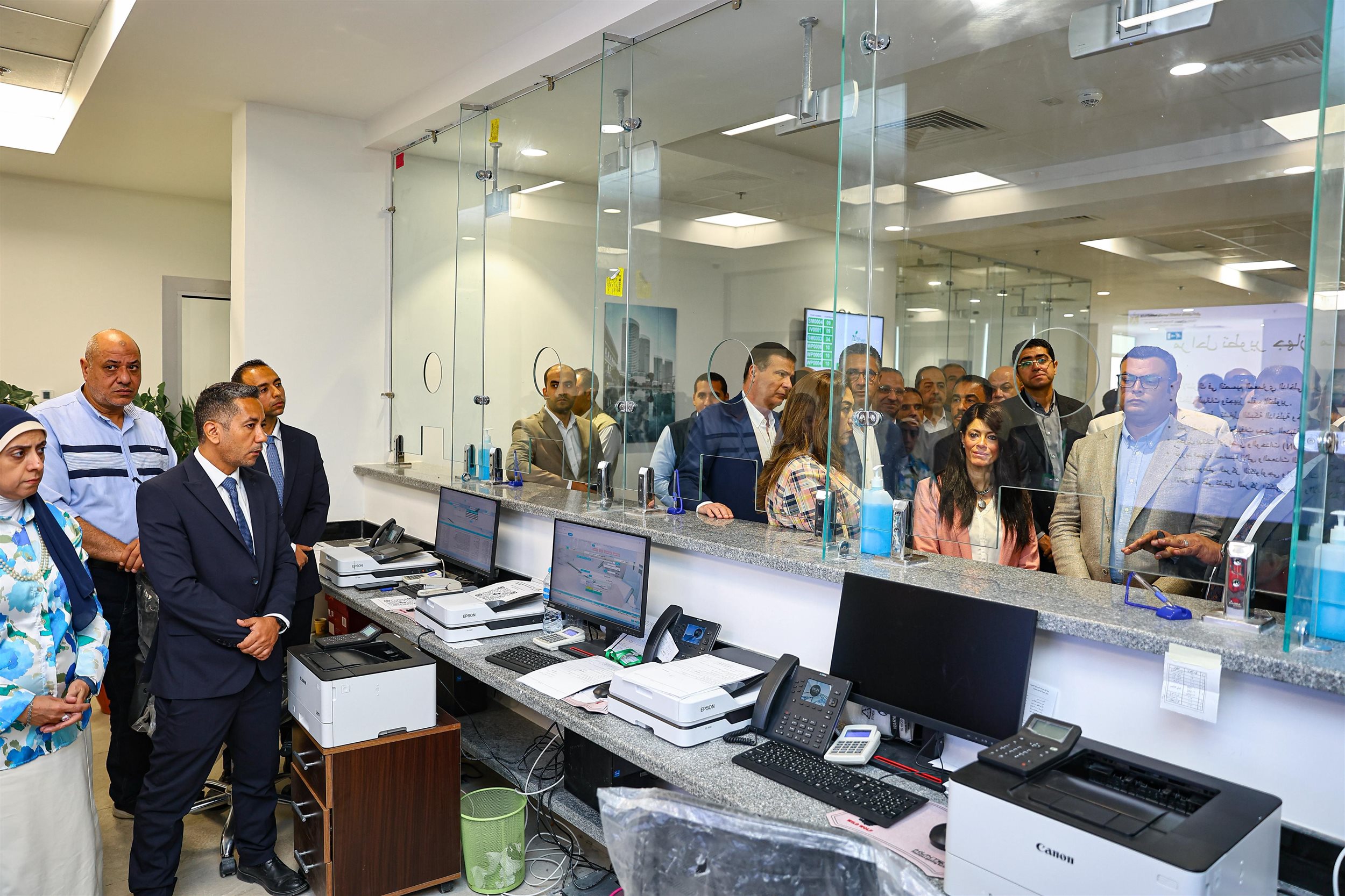 افتتاح المركز التكنولوجي بجهاز مدينة العلمين الجديدة
