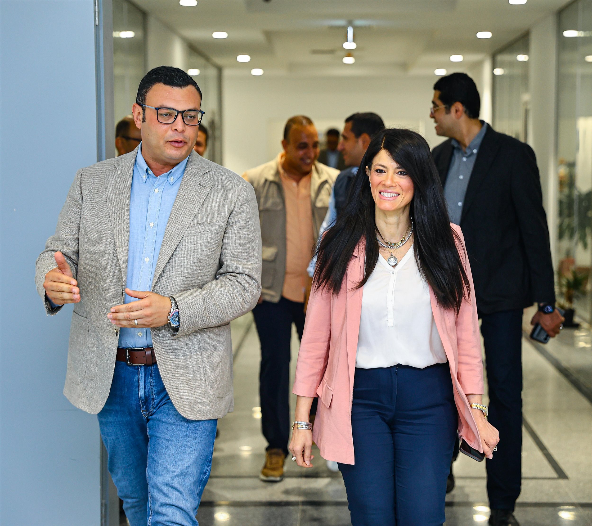 افتتاح المركز التكنولوجي بجهاز مدينة العلمين الجديدة