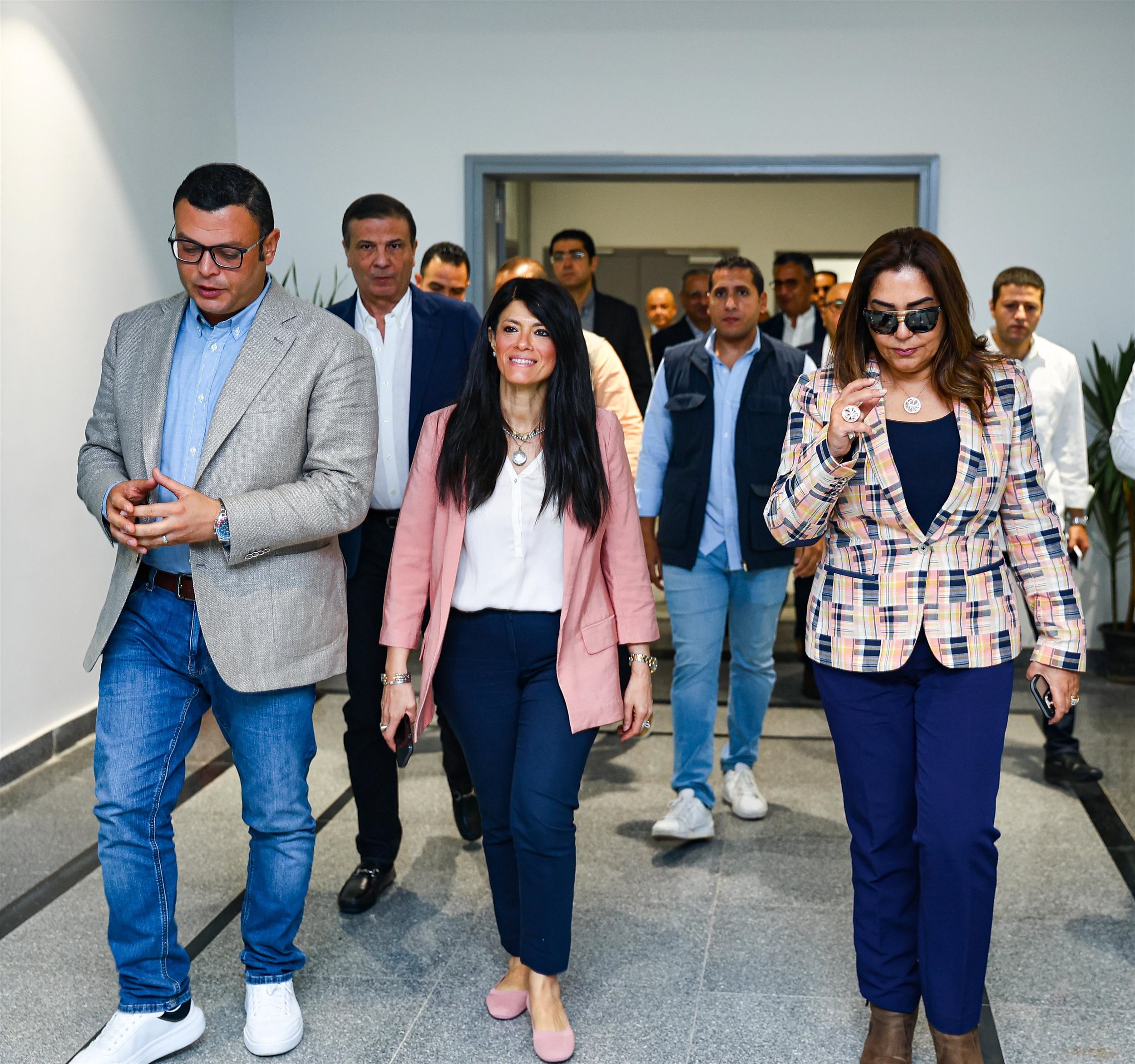 افتتاح المركز التكنولوجي بجهاز مدينة العلمين الجديدة