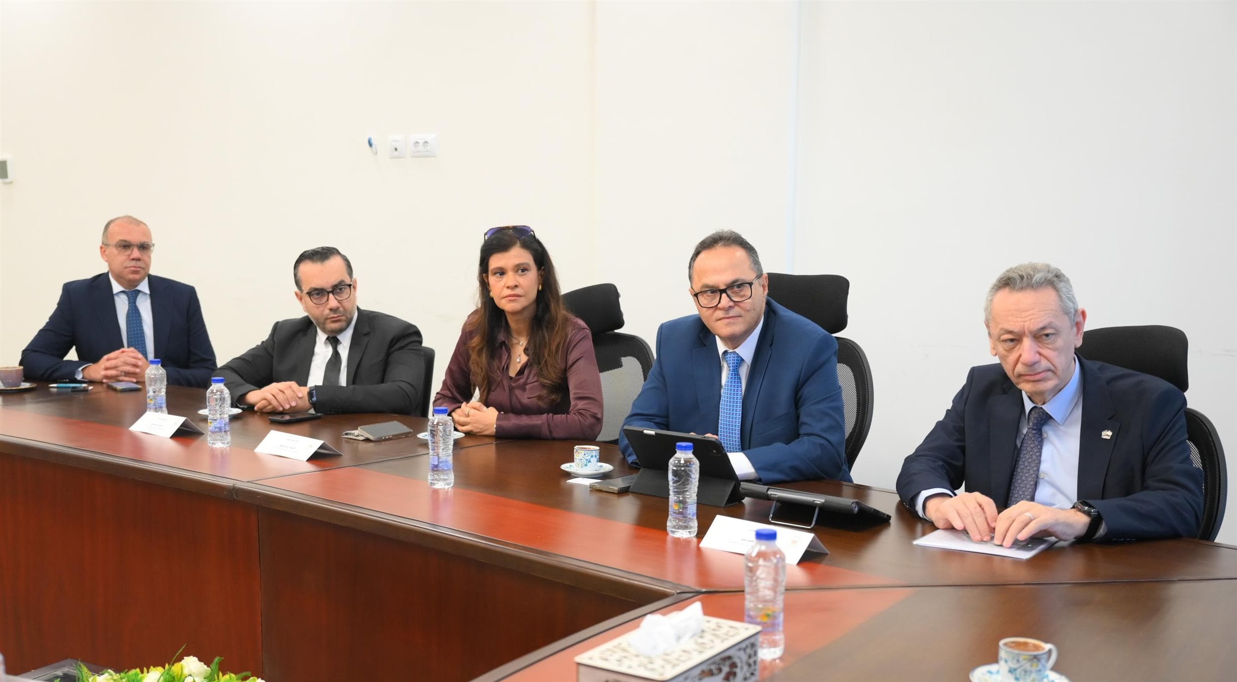 وزير التضامن مع رئيس مجلس إدارة جمعية رجال أعمال إسكندرية
