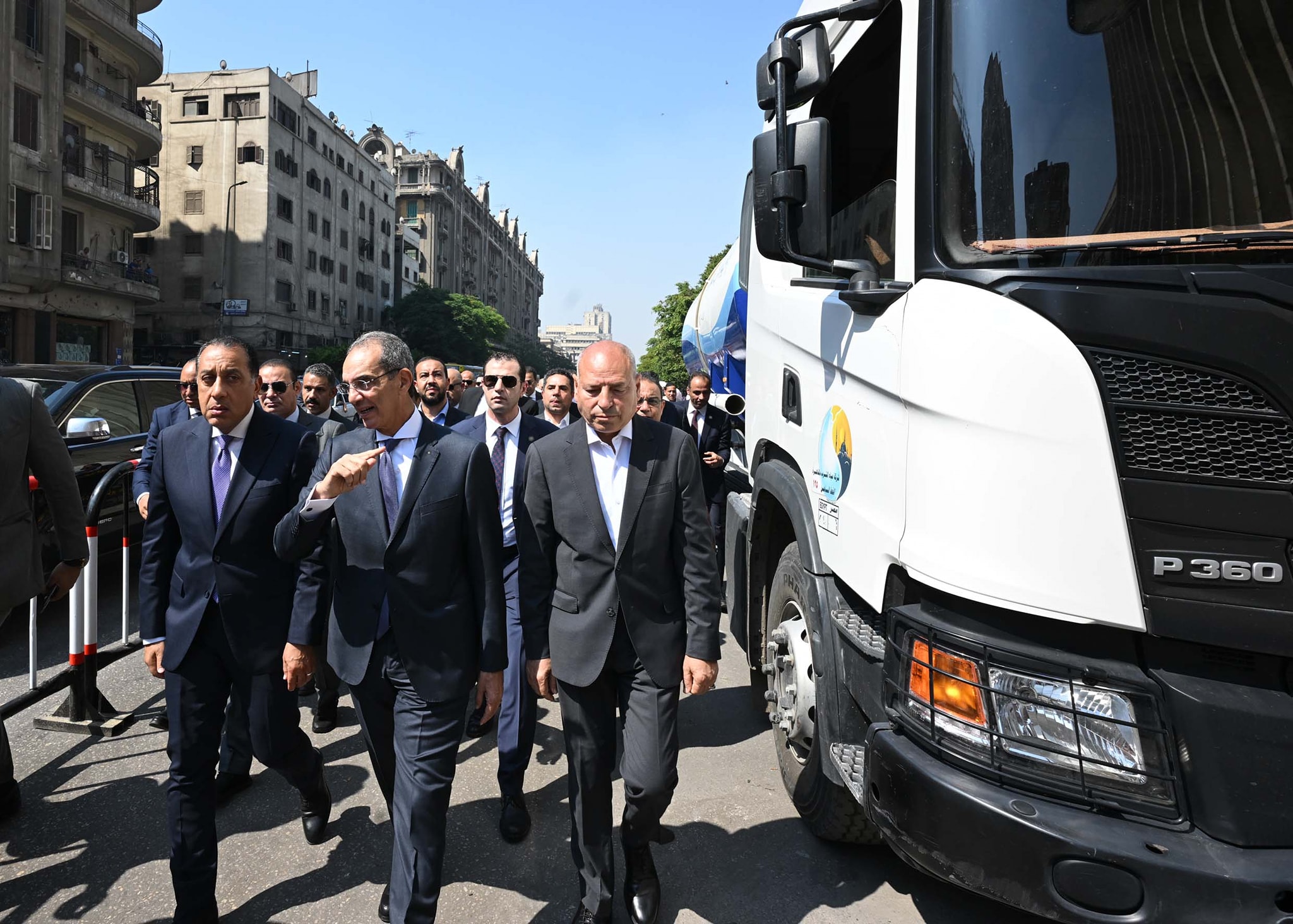 رئيس الوزراء يتفقد سنترال رمسيس