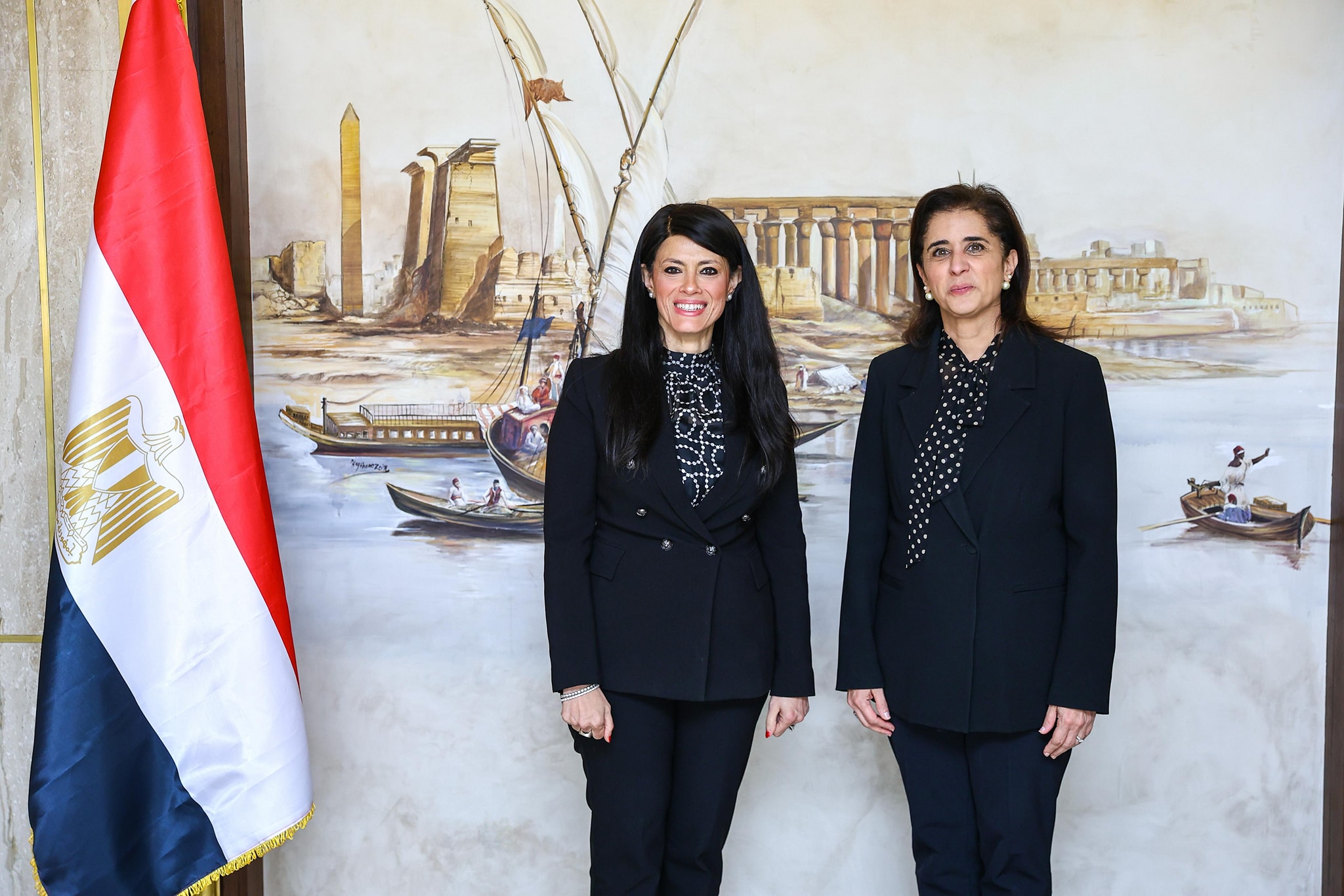 المشاط تلتقى المدير الإقليمي لمنظمة الصحة العالمية