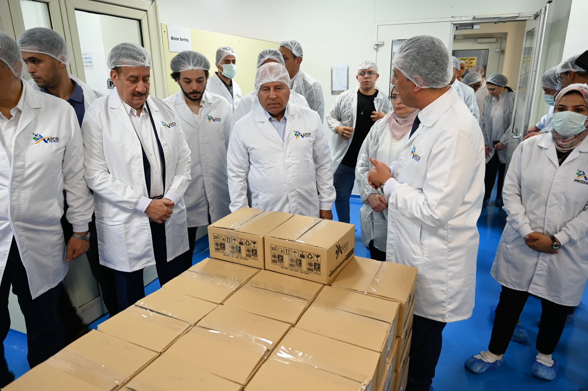 الوزير يتفقد عدد من المشروعات الصناعية بمحافظة المنوفية