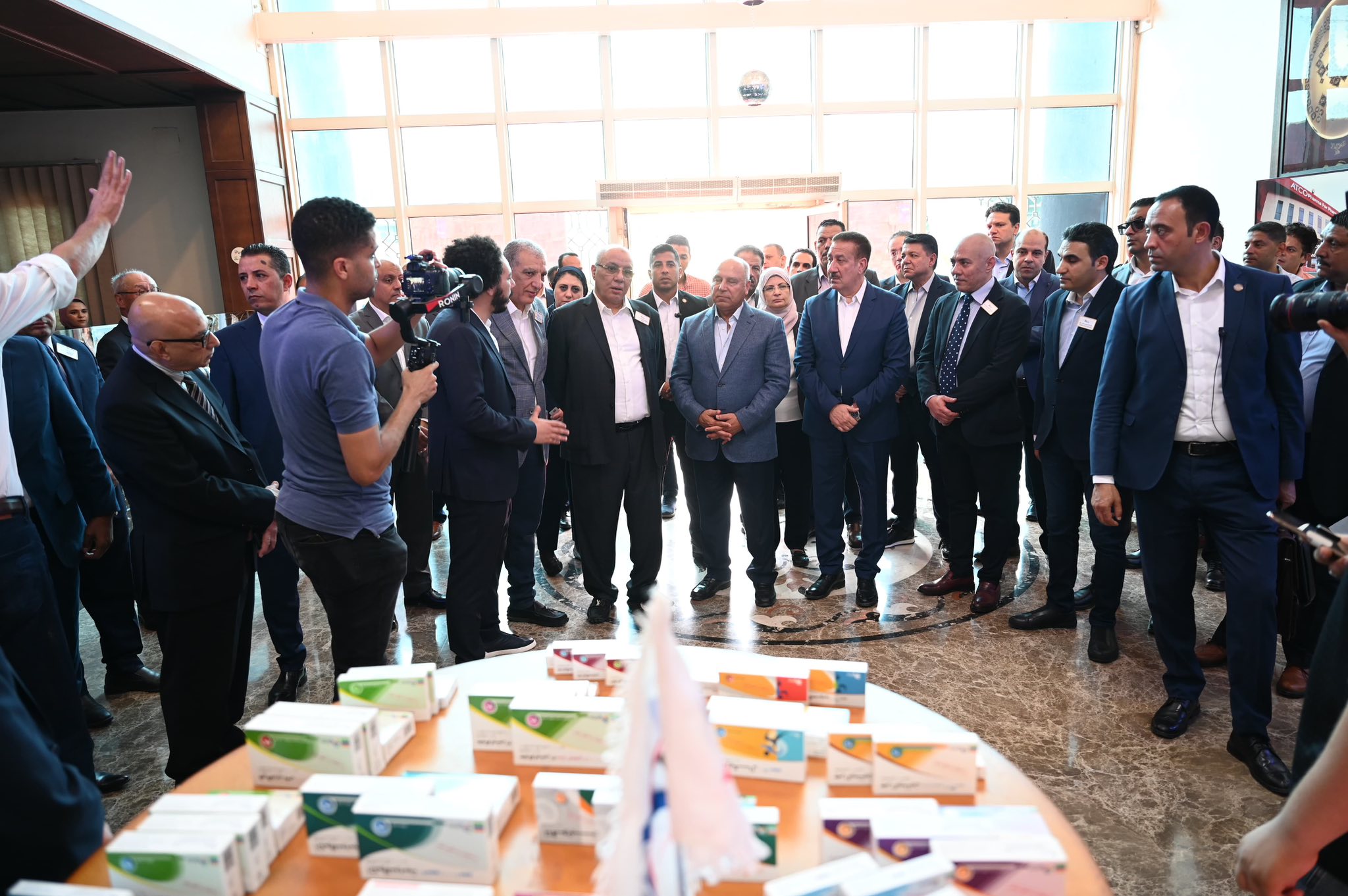 الوزير يتفقد عدد من المشروعات الصناعية بمحافظة المنوفية