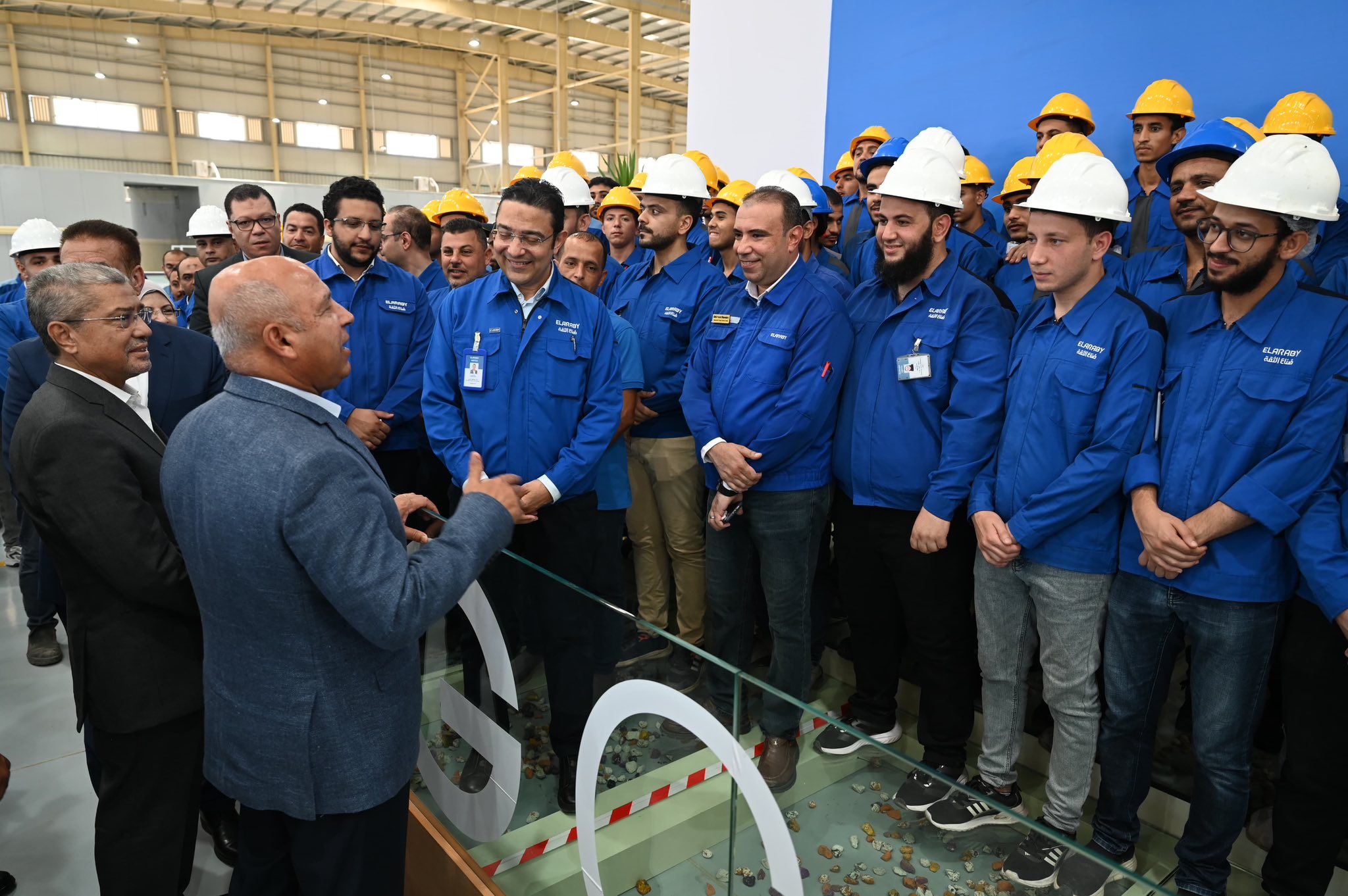 الوزير يتفقد عدد من المشروعات الصناعية بمحافظة المنوفية