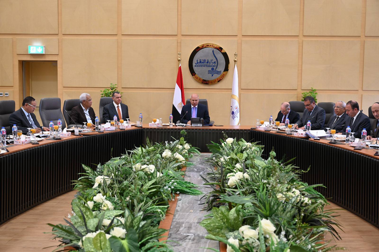 الوزير يترأس اجتماع الجمعية العامة العادية للشركة القابضة للنقل