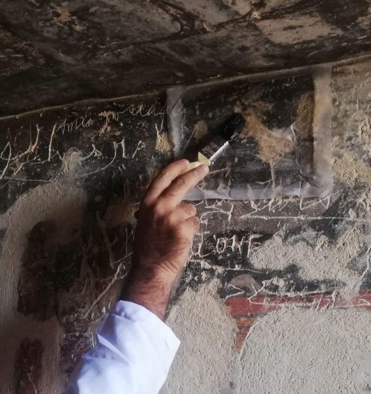انتهاء أعمال ترميم مقبرة الأخوين بمدينة أتريبس الأثرية