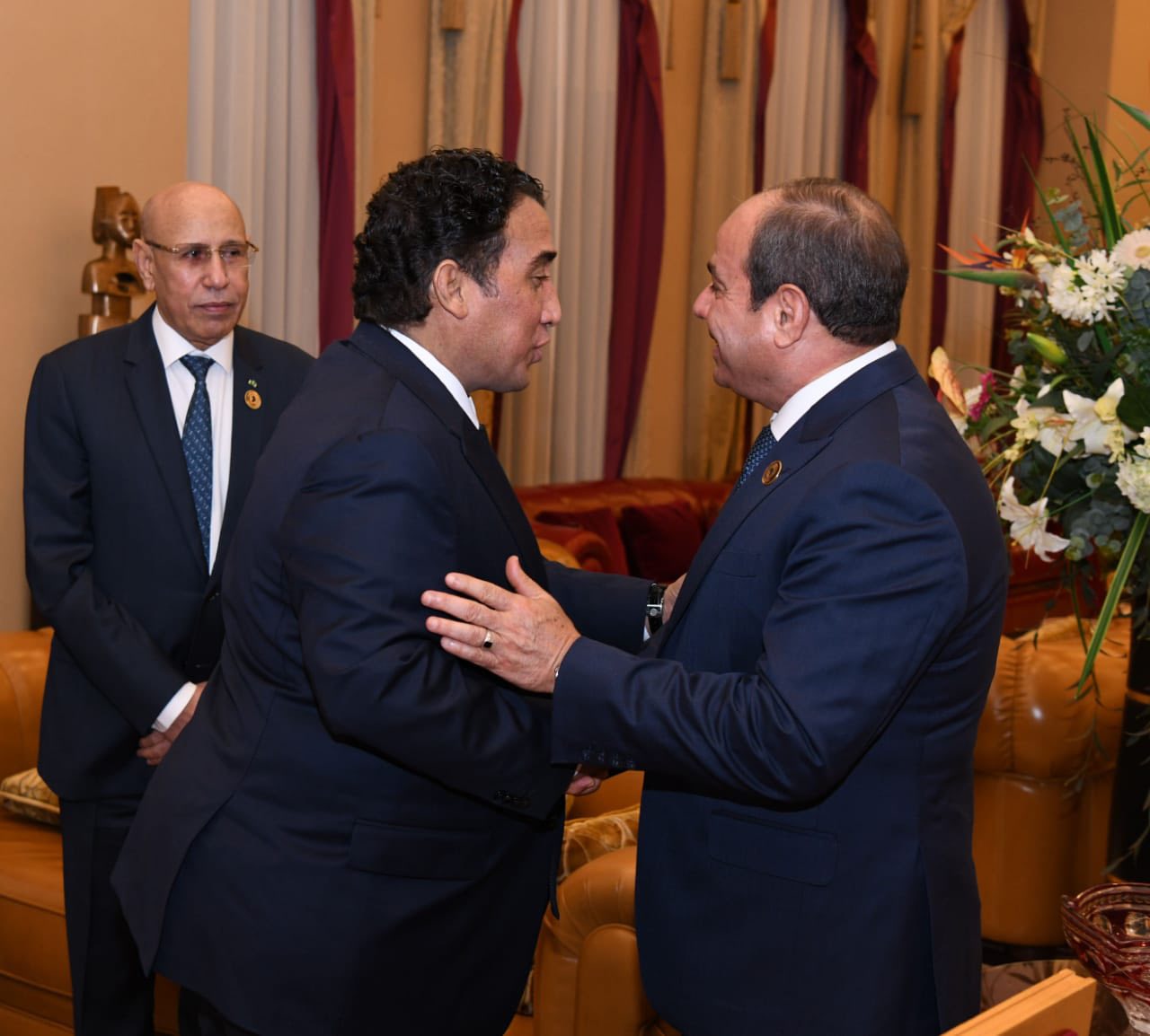 الرئيس السيسي يلتقي بعدد من الرؤساء