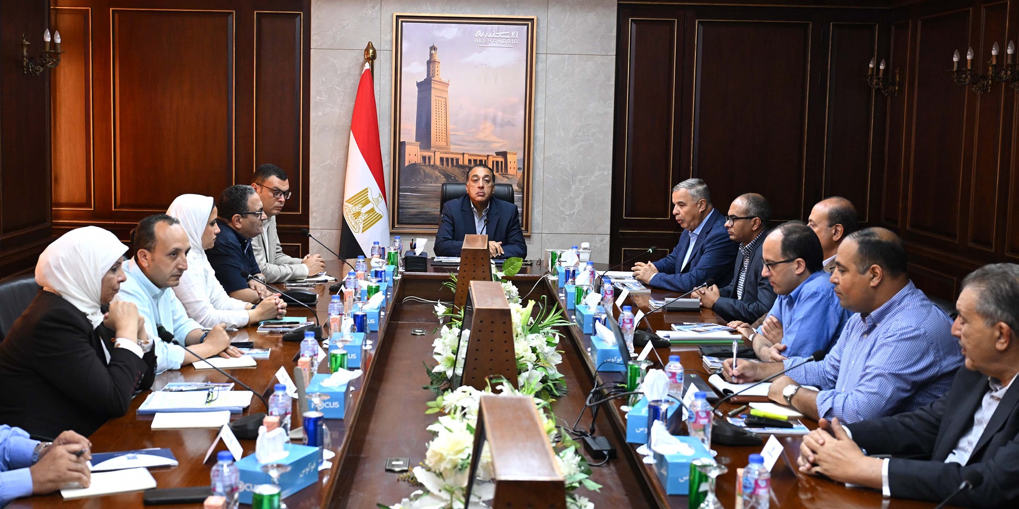 مدبولي يستعرض أبرز المشروعات المُنفذة والجارية بالإسكندرية