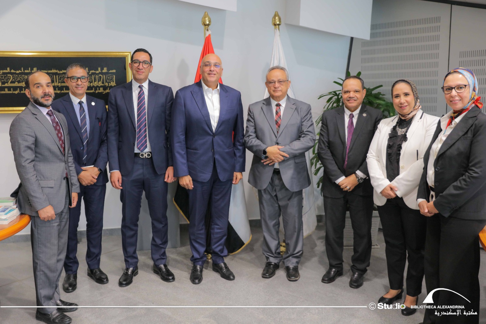 محافظ الإسكندرية يستقبل الرئيس التنفيذي لجهاز تنمية المشروعات