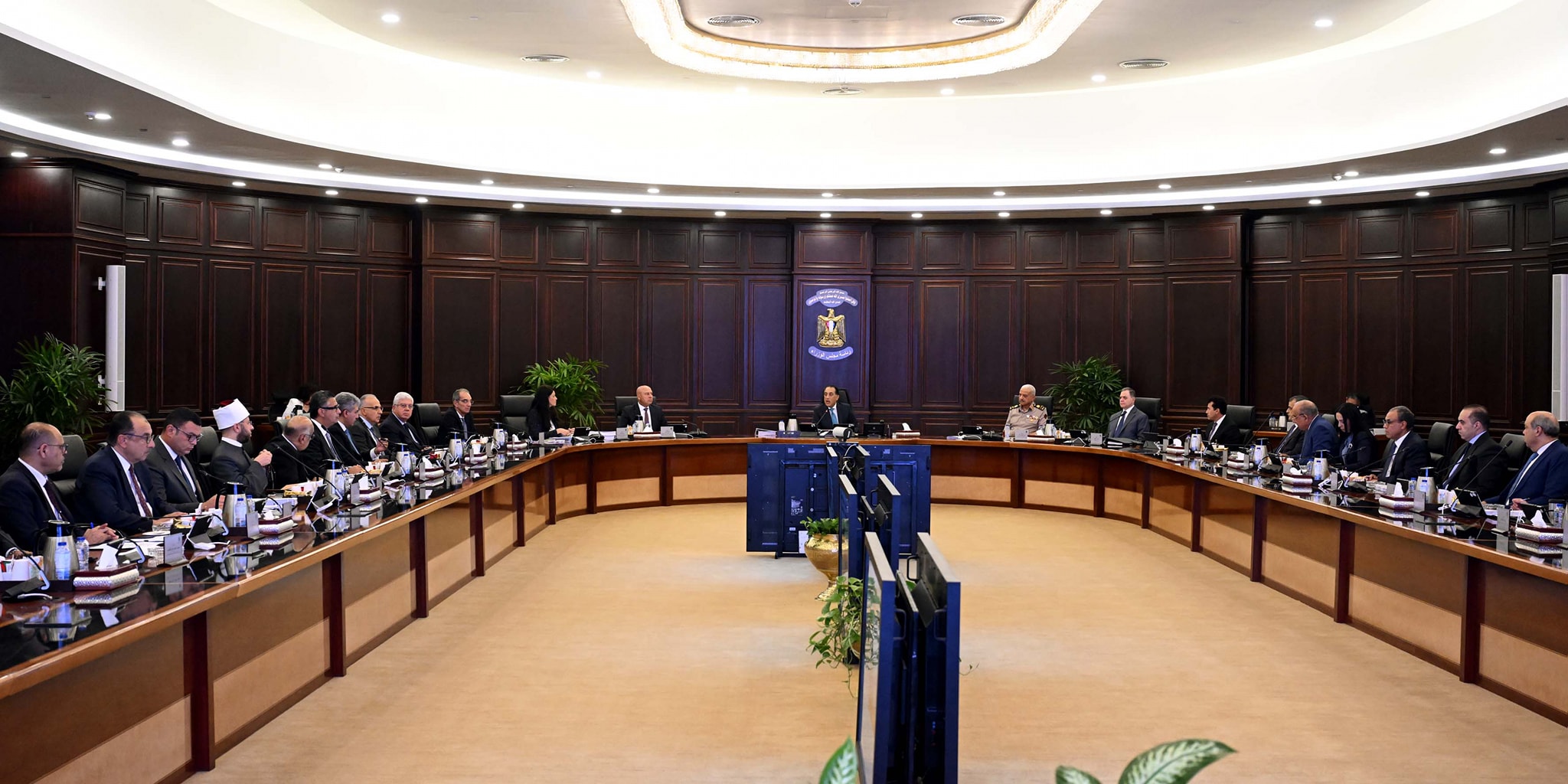 مجلس الوزراء يعقد اجتماعه الأسبوعي بمدينة العلمين الجديدة