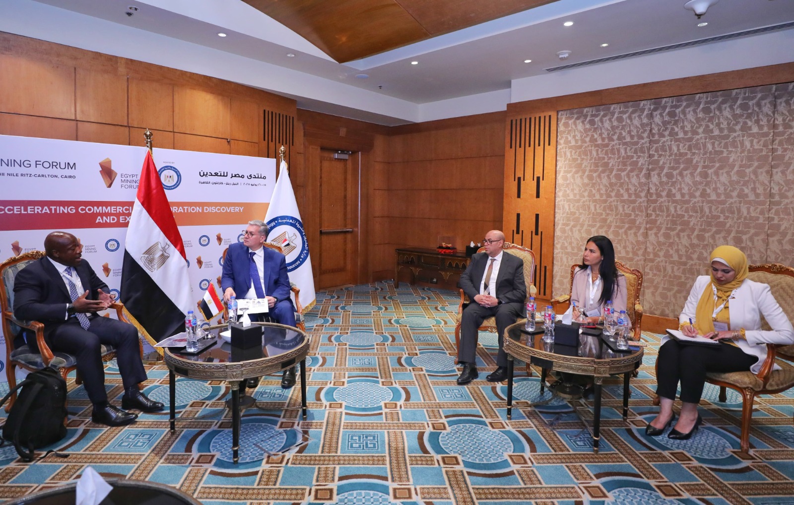 وزير البترول يلتقي رئيس قطاع أفريقيا بشركة أبيان كابيتال الاستشارية