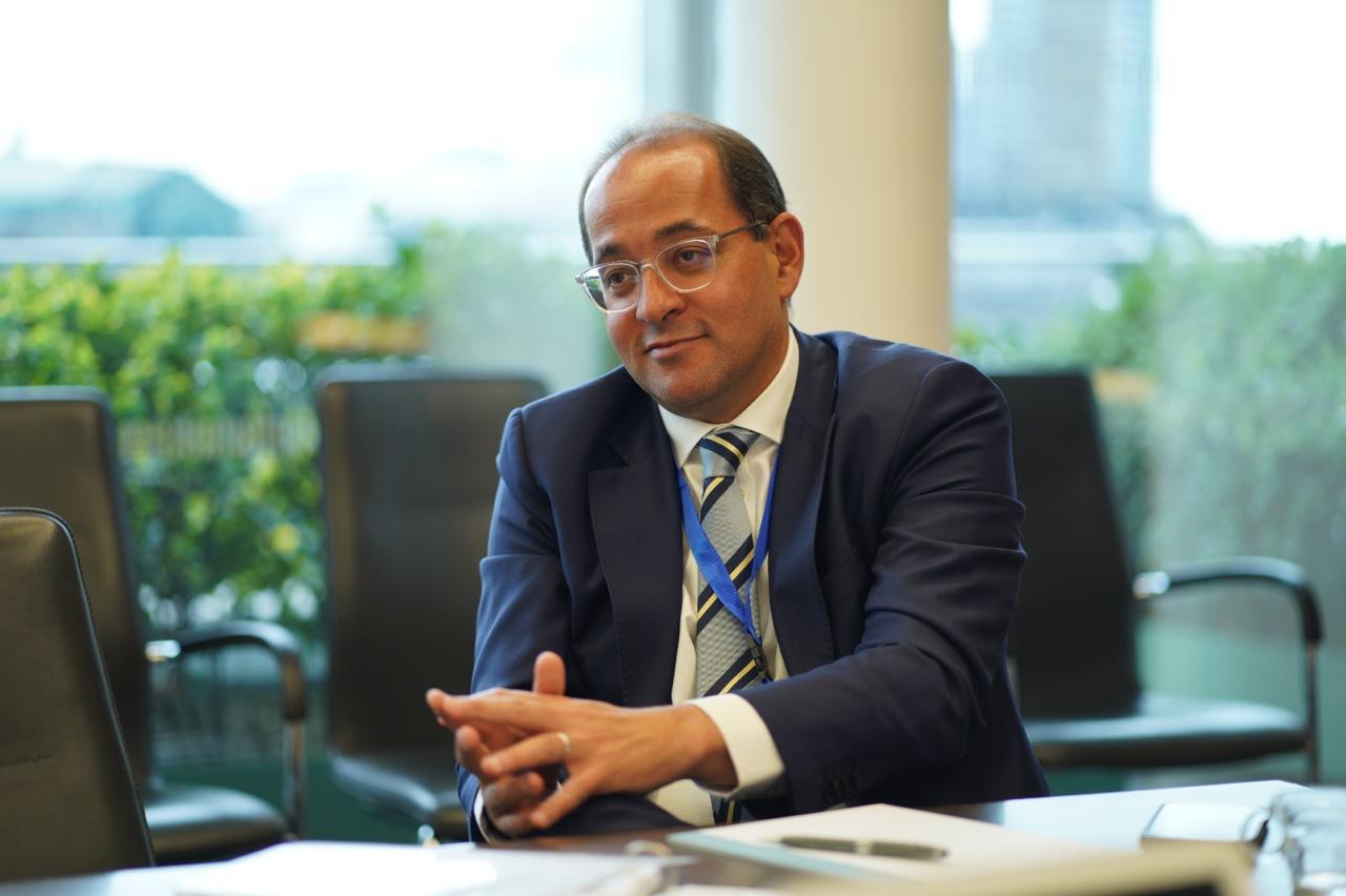 حوار وزير المالية مع المستثمرين الدوليين بالجمعية المصرية البريطانية للأعمال