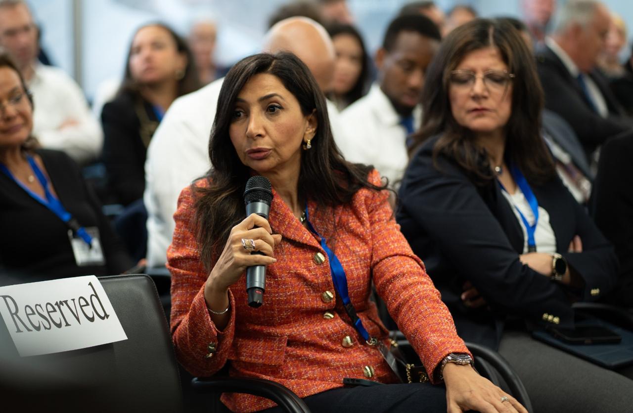 حوار وزير المالية مع المستثمرين الدوليين بالجمعية المصرية البريطانية للأعمال