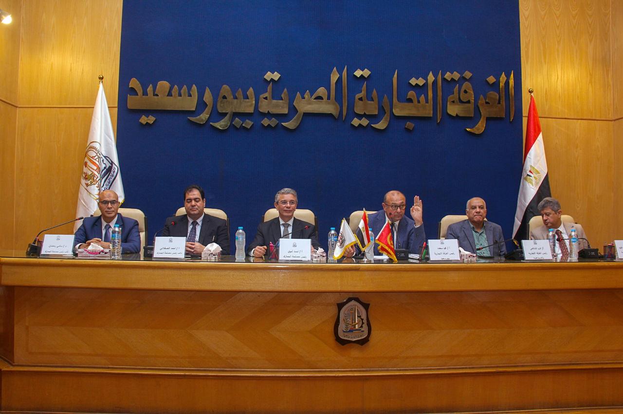 رئيس مصلحة الجمارك يلتقي محافظ بورسعيد ويتفقد بميناء بورسعيد