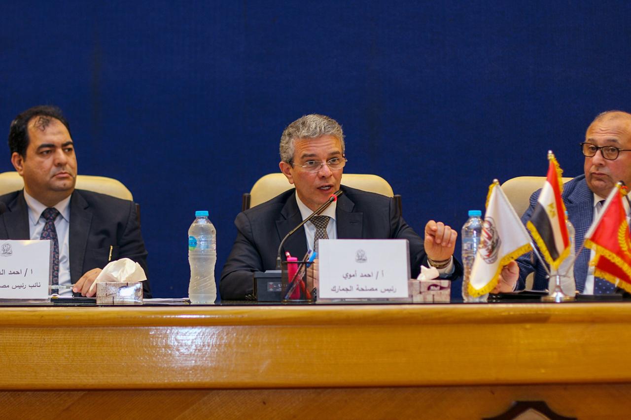 رئيس مصلحة الجمارك يلتقي محافظ بورسعيد ويتفقد بميناء بورسعيد