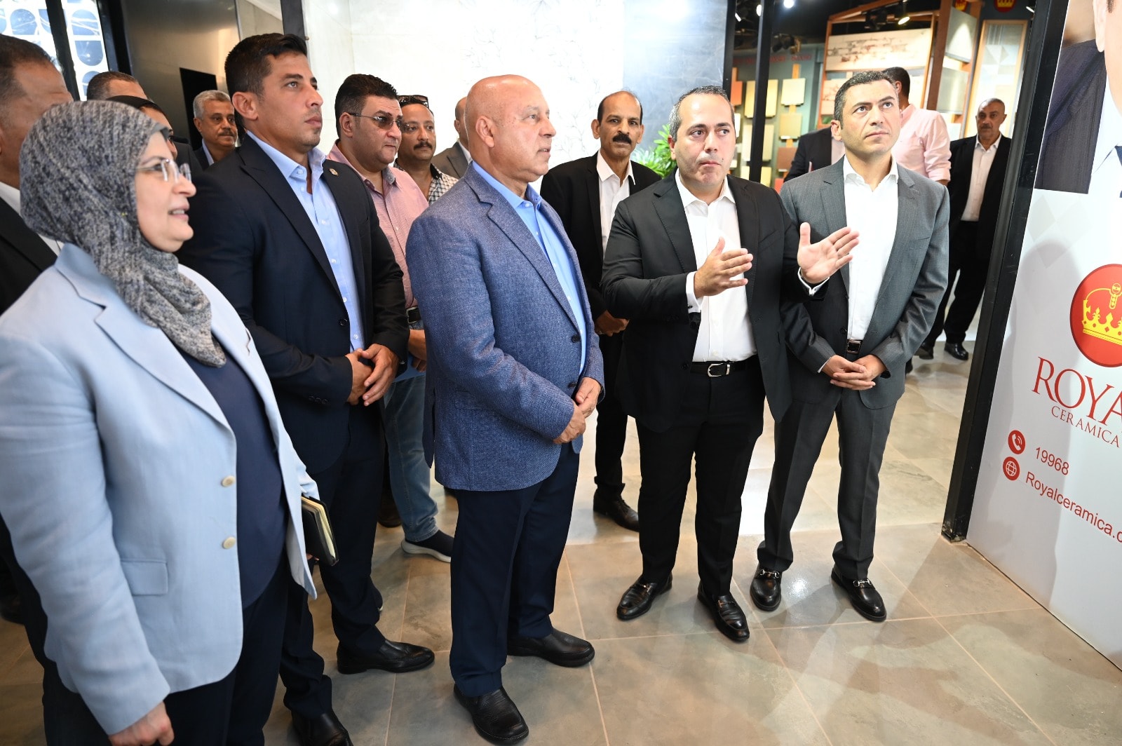 الوزير يتفقد 3 مصانع كبرى في مدينة العبور بمحافظة القليوبية