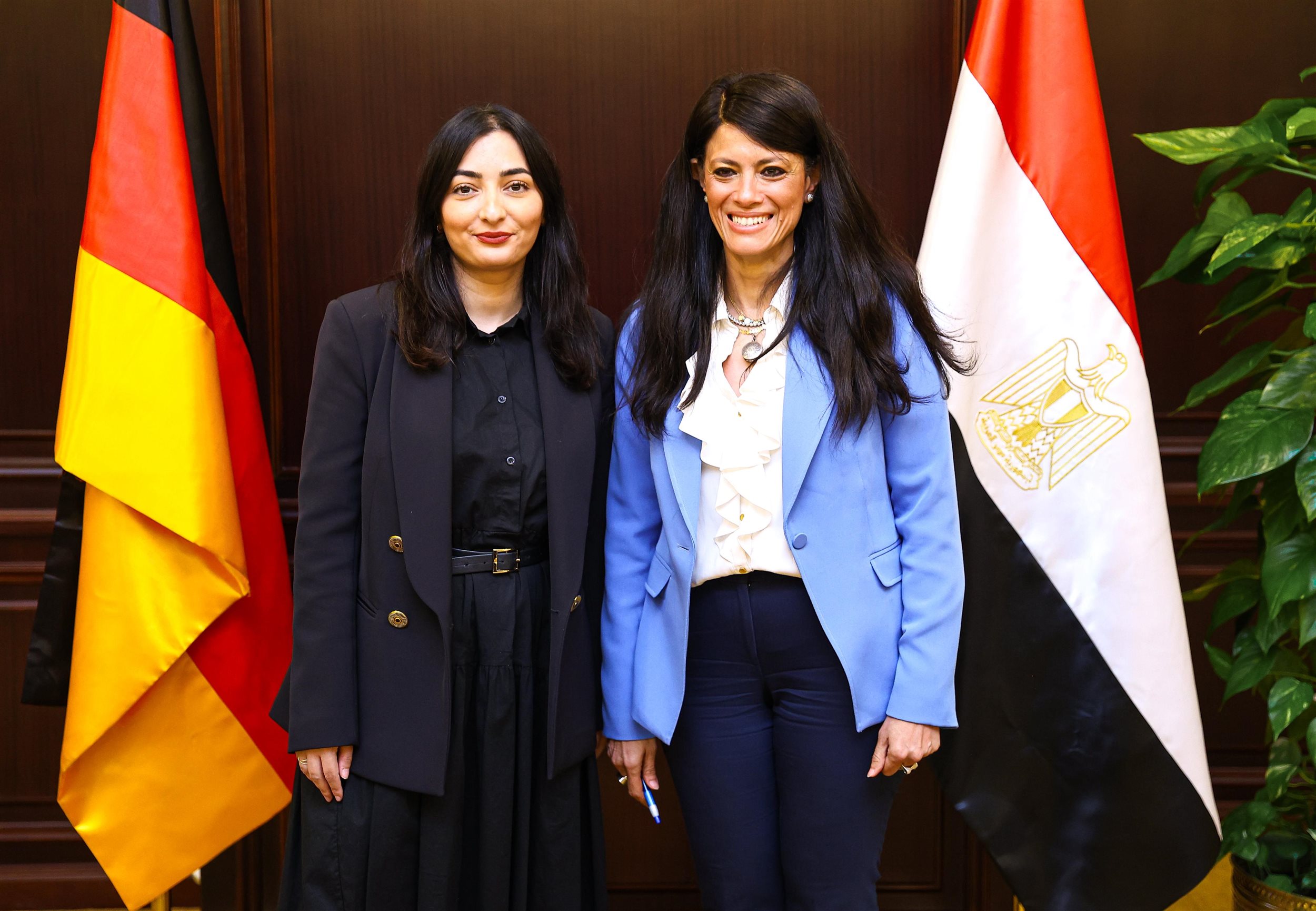 وزيرة التخطيط تستقبل نظيرتها الألمانية في أول زيارة لها لمصر