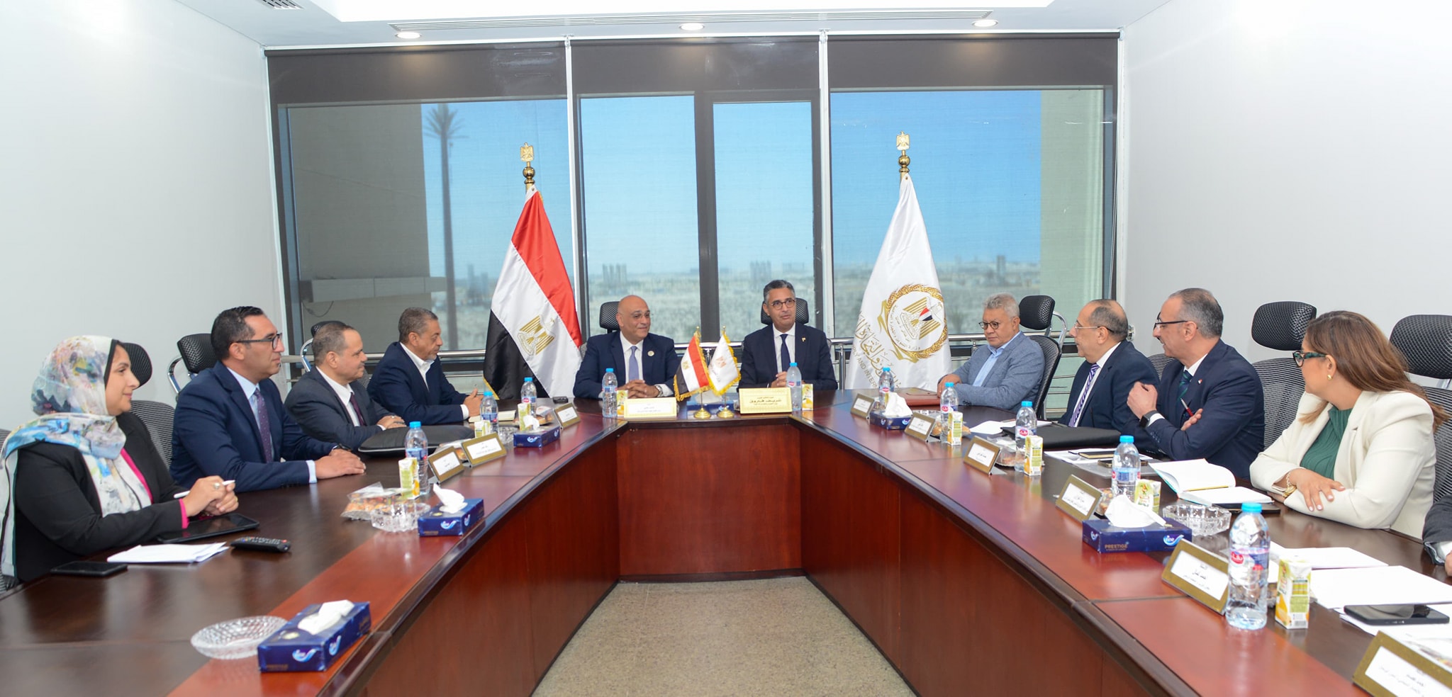 وزير التموين يبحث مع باسل رحمي مجالات التعاون