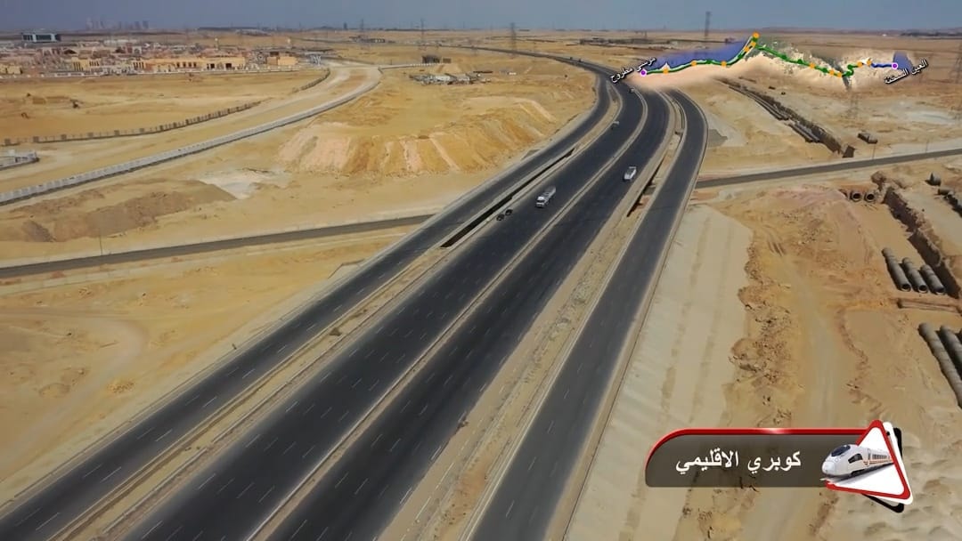 جولة كامل الوزير بمشروع شبكة القطار الكهربائي السريع