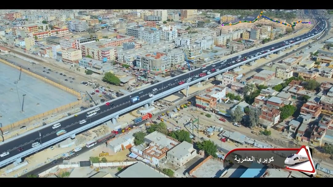 جولة كامل الوزير بمشروع شبكة القطار الكهربائي السريع