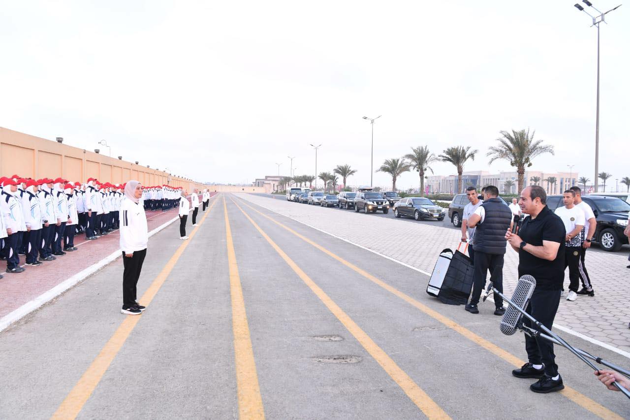 زيارة الرئيس السيسي إلى الأكاديمية العسكرية المصرية