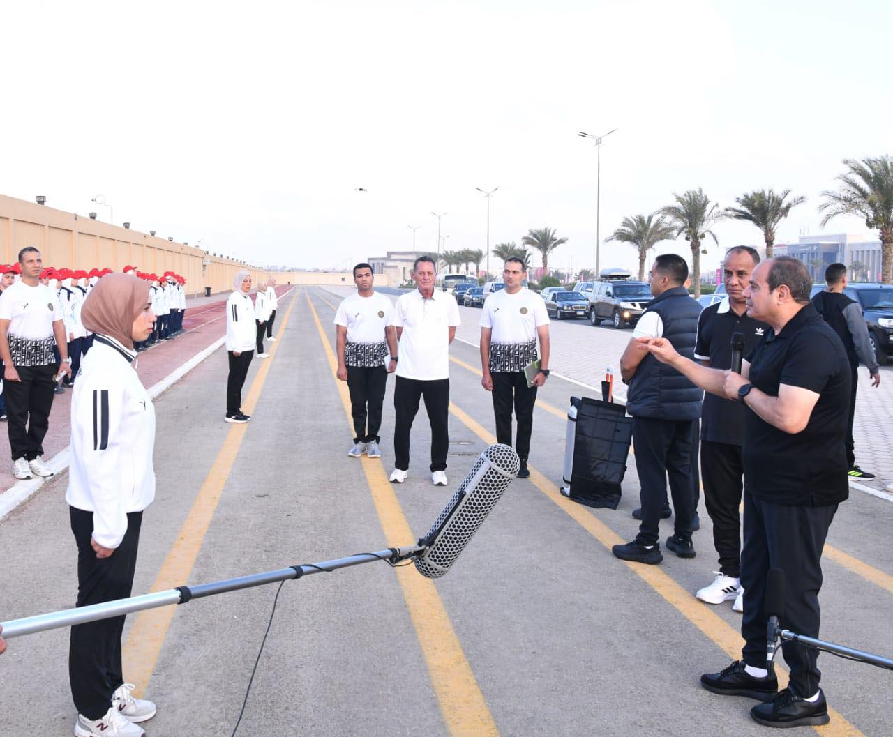 زيارة الرئيس السيسي إلى الأكاديمية العسكرية المصرية