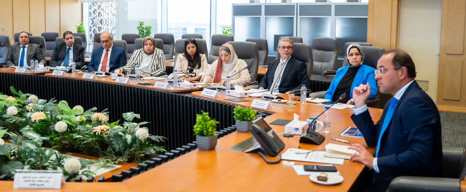 وزير المالية يلتقي رئيس مجلس إدارة جمعية رجال الأعمال المصريين الأفارقة