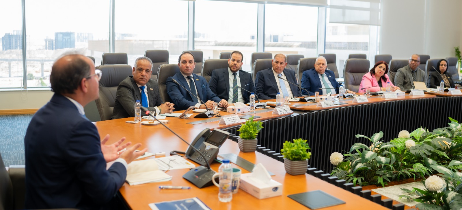 وزير المالية يلتقي رئيس مجلس إدارة جمعية رجال الأعمال المصريين الأفارقة