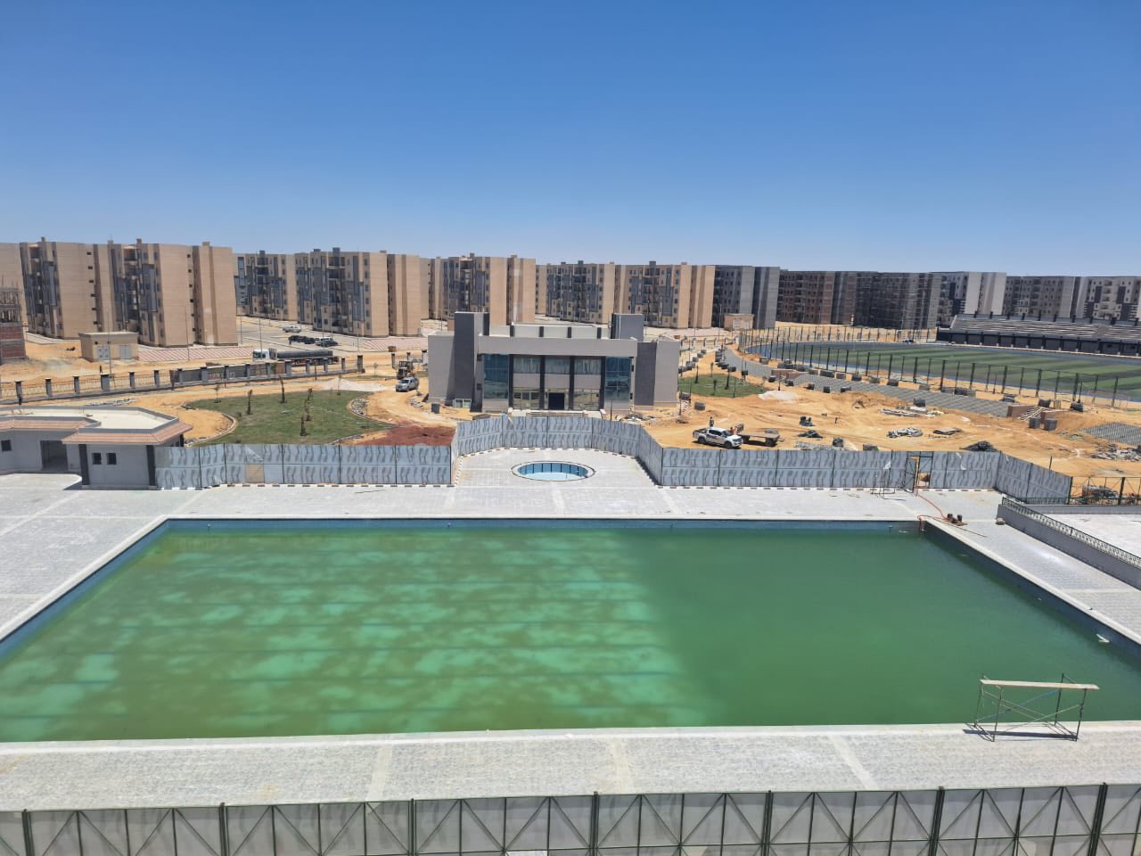 مشروعات الخدمات بمدينة أكتوبر الجديدة