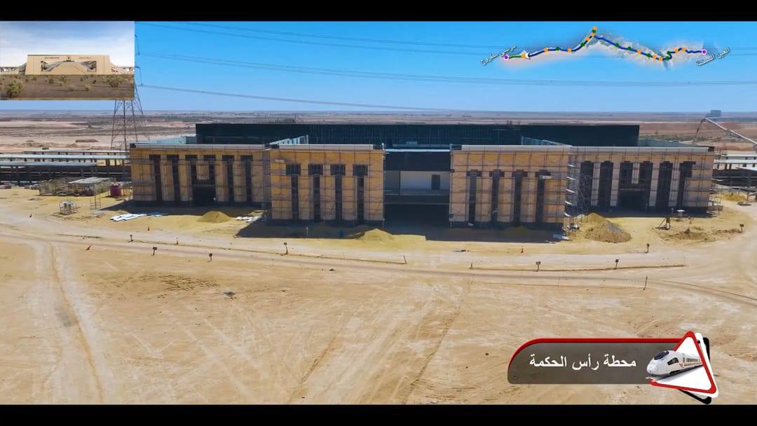 وزير النقل يتابع التشطيبات النهائية لمحطات الخط الأول بشبكة القطار الكهربائي السريع