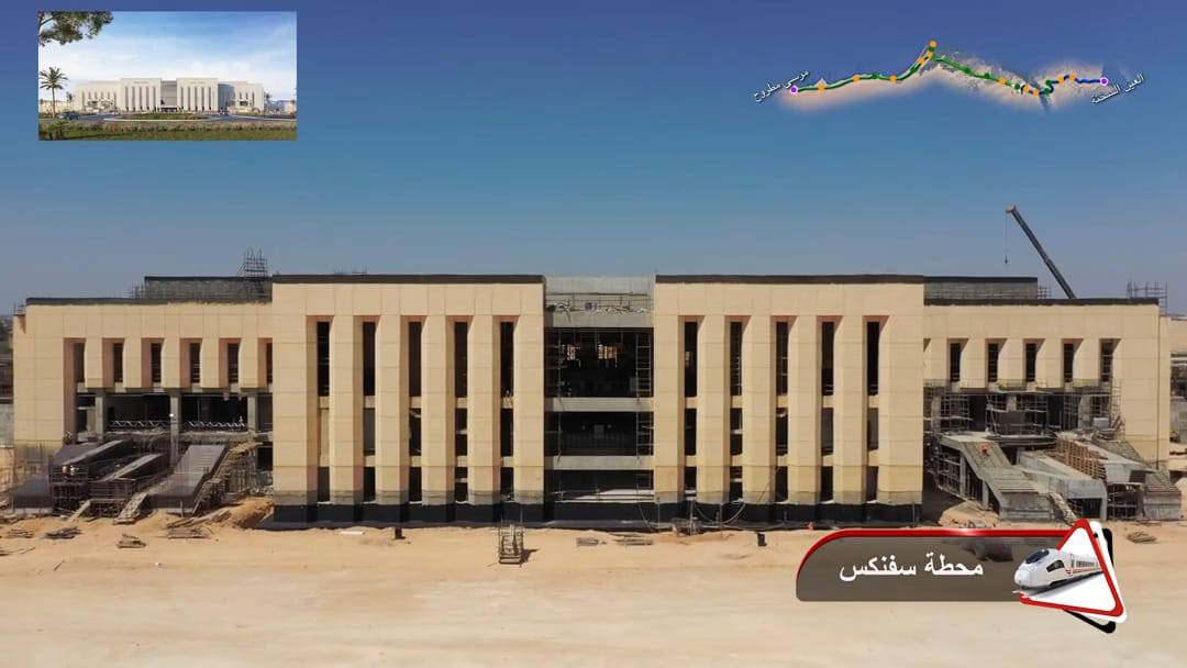 وزير النقل يتابع التشطيبات النهائية لمحطات الخط الأول بشبكة القطار الكهربائي السريع