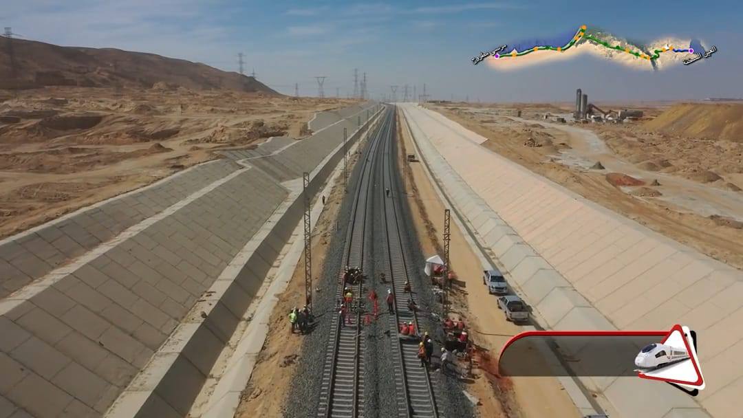 وزير النقل يتابع التشطيبات النهائية لمحطات الخط الأول بشبكة القطار الكهربائي السريع
