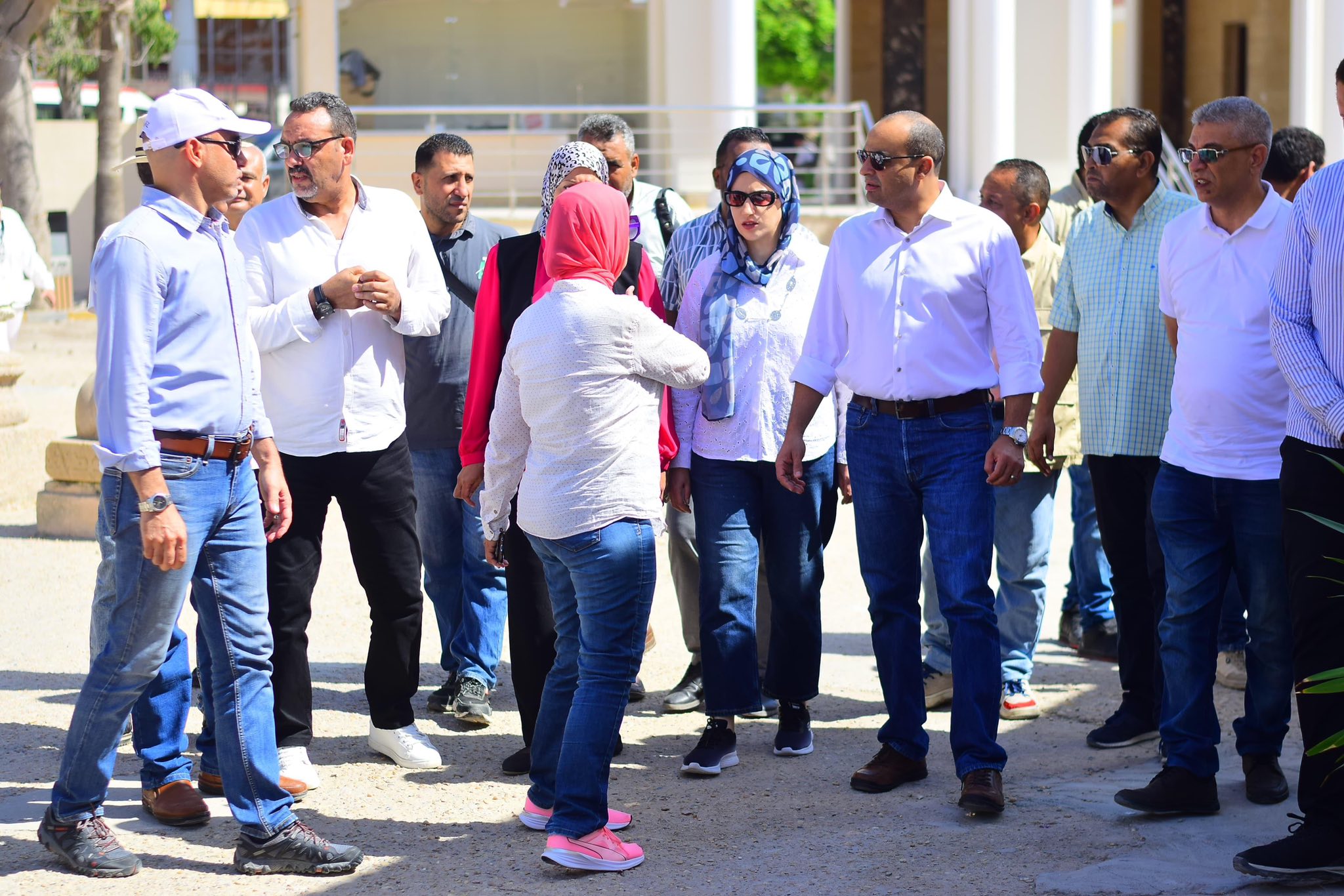 متابعة مستجدات تطوير المواقع الأثرية بالإسكندرية